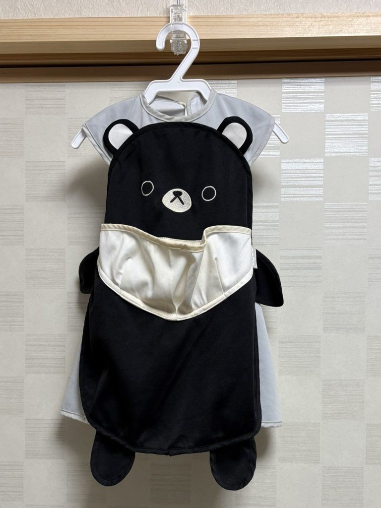 abooのロング丈エプロン